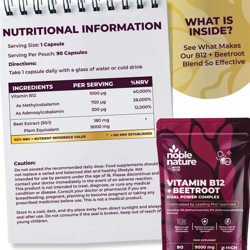 Bioactive B12 & Beetroot Complex